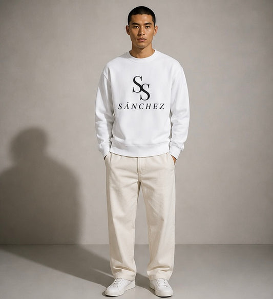 Sudadera Oversized con Monograma